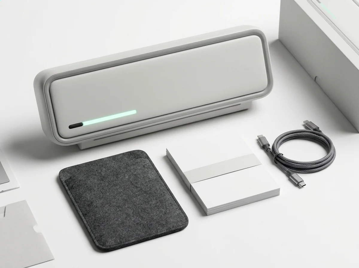 ThermoJet™ Portable Wireless Inkless 300 DPI Thermal Printer (Up to 8.5
